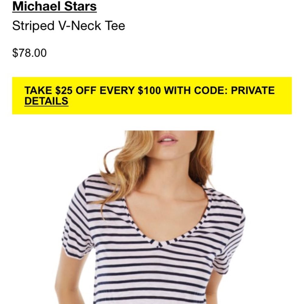 Michael stars the original tee